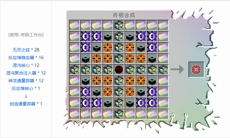 我的世界龙之进化合成表大全2026