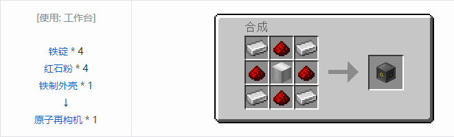 我的世界实用拓展合成表大全2026