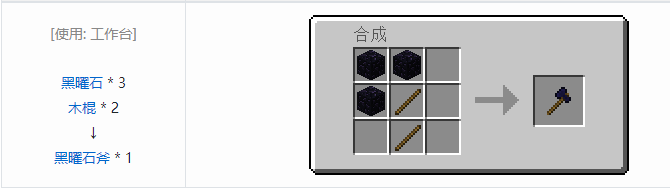 我的世界实用拓展工具装备合成表大全2026