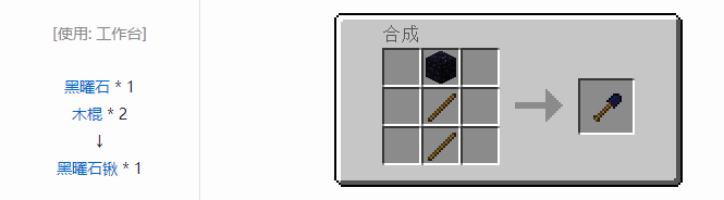 我的世界实用拓展工具装备合成表大全2026