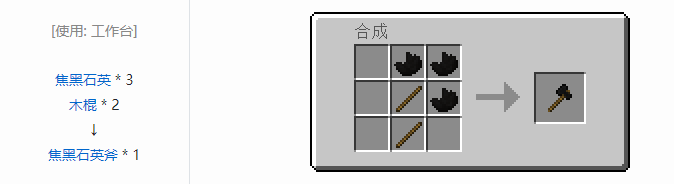 我的世界实用拓展工具装备合成表大全2026