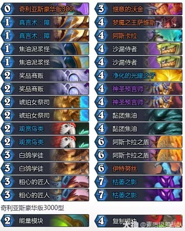 炉石传说34.2.2绷带翻倍牧卡组推荐