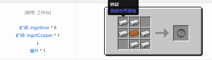 我的世界热力基本合成表大全2026