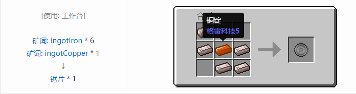 我的世界热力基本合成表大全2026