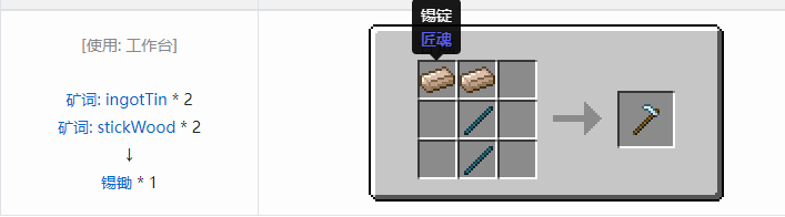 我的世界热力基本工具合成表大全2026