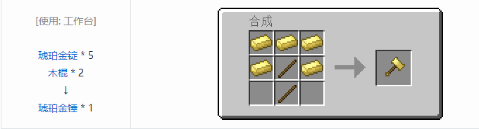 我的世界热力基本工具合成表大全2026