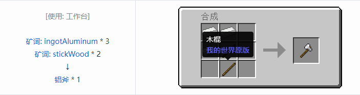 我的世界热力基本合成表大全2026