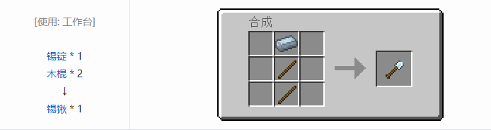 我的世界热力基本工具合成表大全2026