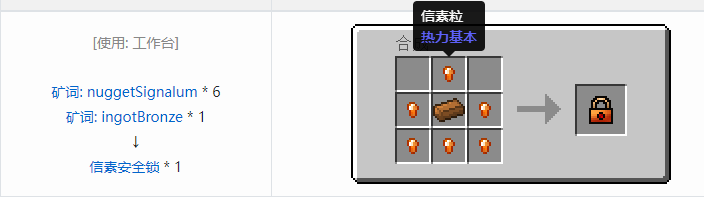 我的世界热力基本合成表大全2026