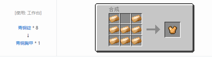 我的世界热力基本装备合成表大全2026