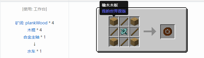 我的世界热量与气候机械合成表大全2026