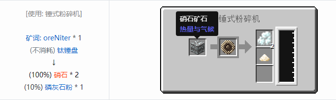 我的世界热量与气候合成表大全2026