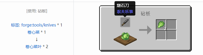 我的世界农夫乐事合成表大全2026