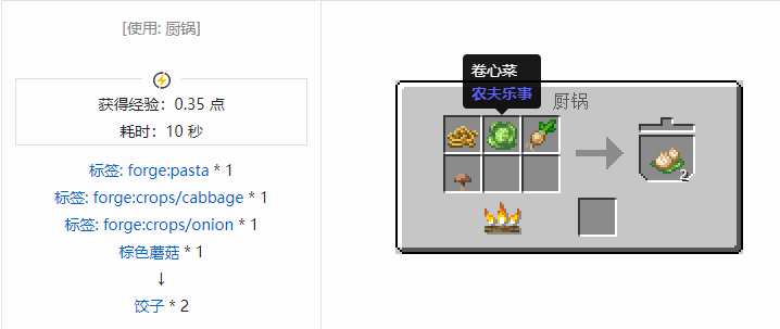 我的世界农夫乐事食物合成表大全2026
