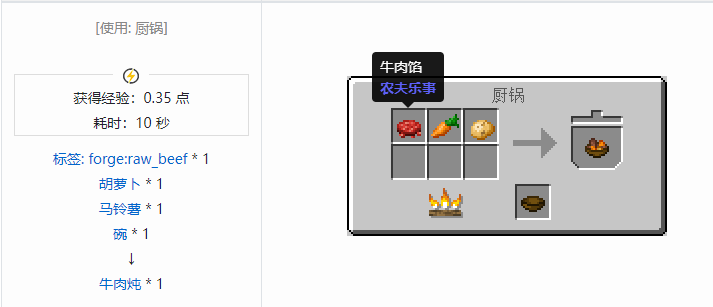 我的世界农夫乐事食物合成表大全2026