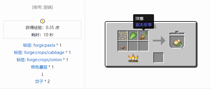 我的世界农夫乐事食物合成表大全2026