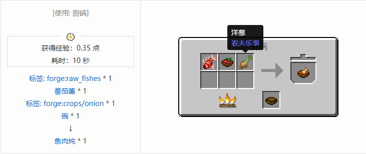 我的世界农夫乐事食物合成表大全2026