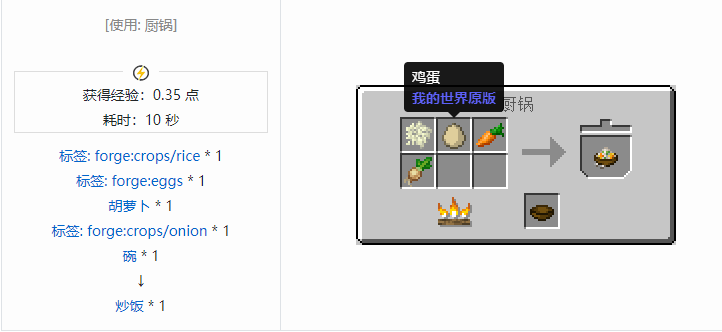 我的世界农夫乐事食物合成表大全2026
