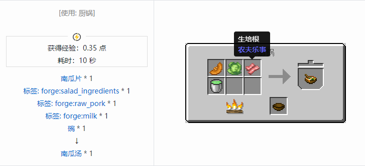 我的世界农夫乐事食物合成表大全2026
