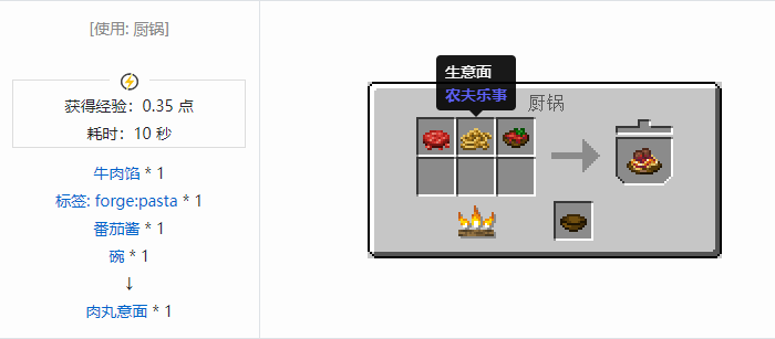 我的世界农夫乐事食物合成表大全2026