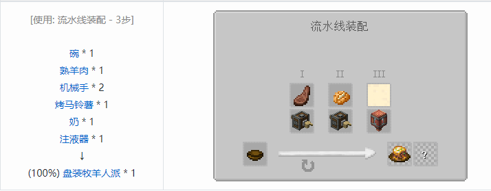 我的世界农夫乐事食物合成表大全2026