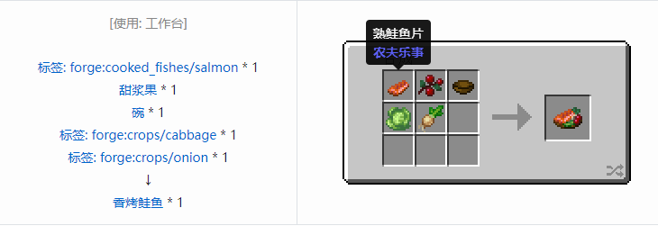 我的世界农夫乐事合成表大全2026