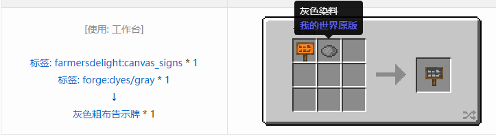 我的世界农夫乐事合成表大全2026