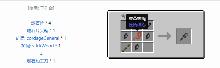 我的世界原始核心合成表大全2026