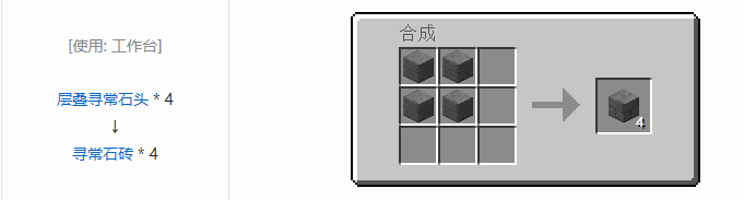 我的世界原始核心合成表大全2026