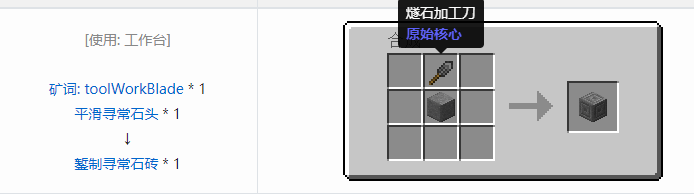 我的世界原始核心合成表大全2026