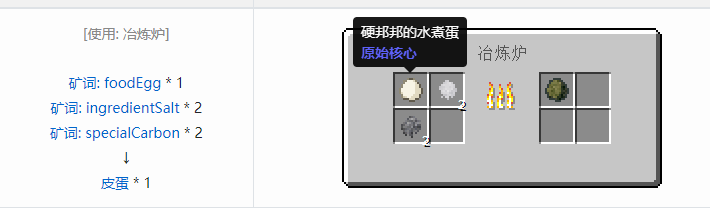 我的世界原始核心合成表大全2026