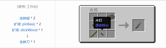 我的世界原始核心合成表大全2026