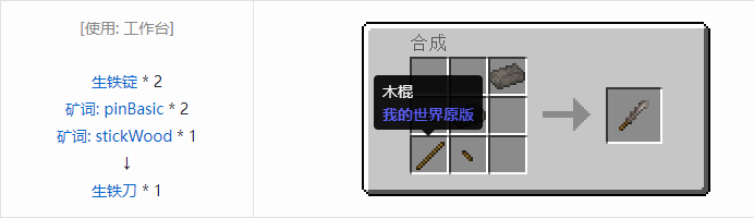 我的世界原始核心合成表大全2026