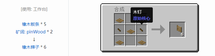 我的世界原始核心合成表大全2026