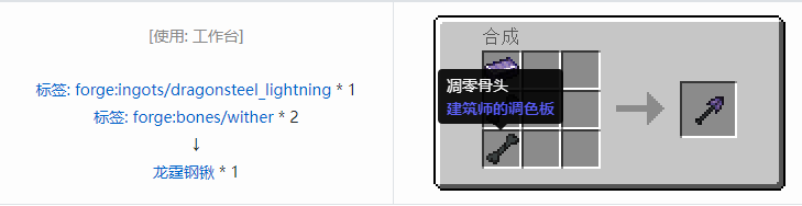 我的世界冰火传说合成表大全2026