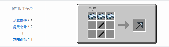 我的世界冰火传说合成表大全2026