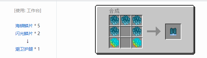 我的世界冰火传说护甲合成表大全2026