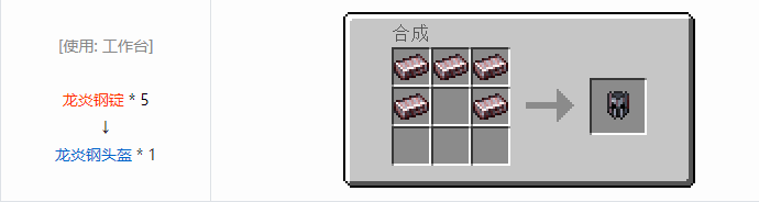 我的世界冰火传说护甲合成表大全2026