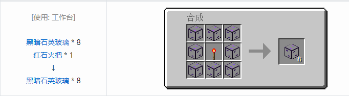 我的世界末影接口合成表大全2026