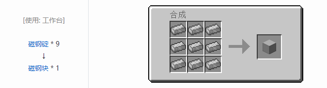 我的世界末影接口合成表大全2026