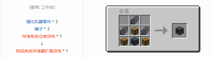 我的世界末影接口合成表大全2026