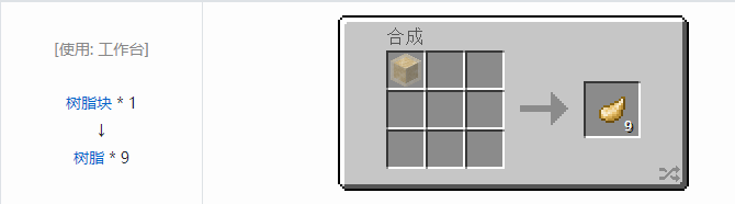 我的世界铁砧工艺重力科技材料合成表大全2026