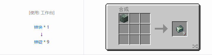 我的世界铁砧工艺重力科技材料合成表大全2026