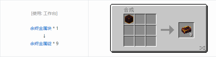我的世界铁砧工艺重力科技合成表大全2026