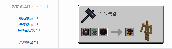 我的世界铁砧工艺重力科技合成表大全2026
