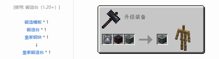 我的世界铁砧工艺重力科技合成表大全2026