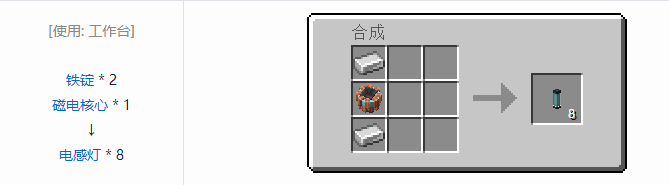 我的世界铁砧工艺重力科技合成表大全2026