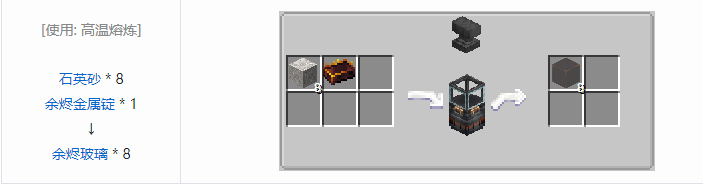 我的世界铁砧工艺重力科技合成表大全2026