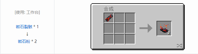 我的世界热力系列材料合成表大全2026