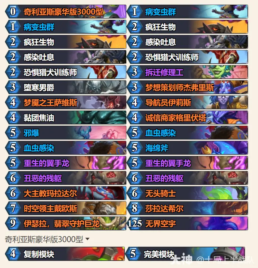 炉石传说2026DK卡组推荐